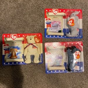 McDonalds Ty Beanie Babies.